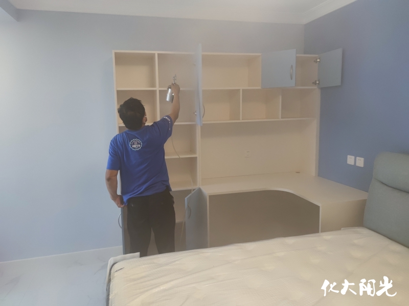 家庭装修甲醛治理施工现场 家庭装修甲醛治理施工现场